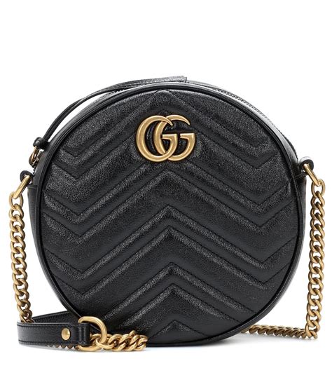 round gucci crossbody black|Gucci crossbody bloomingdale's.